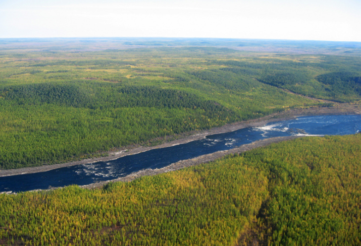 Вилюйские пороги. Фото: wikipedia.org/Tundruk