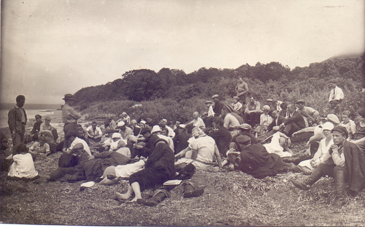 В.К. Арсеньев за чтением лекции. 1920 г.