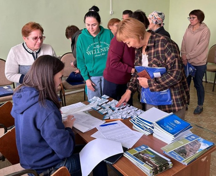 Участники слёта учителей географии. Фото: пресс-службы РО РГО в РБ