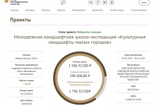 Проект Фонда президентских грантов