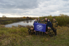 Участники похода. Фото предоставлено Молодежным экспедиционным исследовательским центром им. К.Д. Носилова.