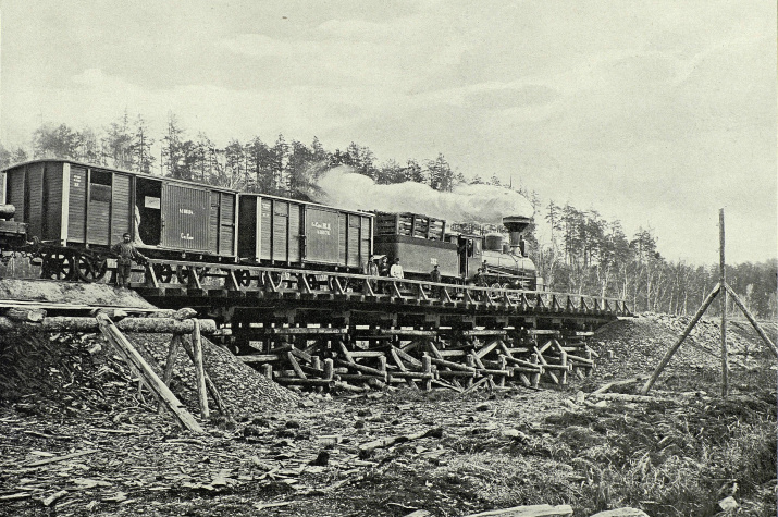 «Великий путь: Виды Сибири и великой Сибирской железной дороги». 1899 год. Фото: wiki.nashtransport.ru